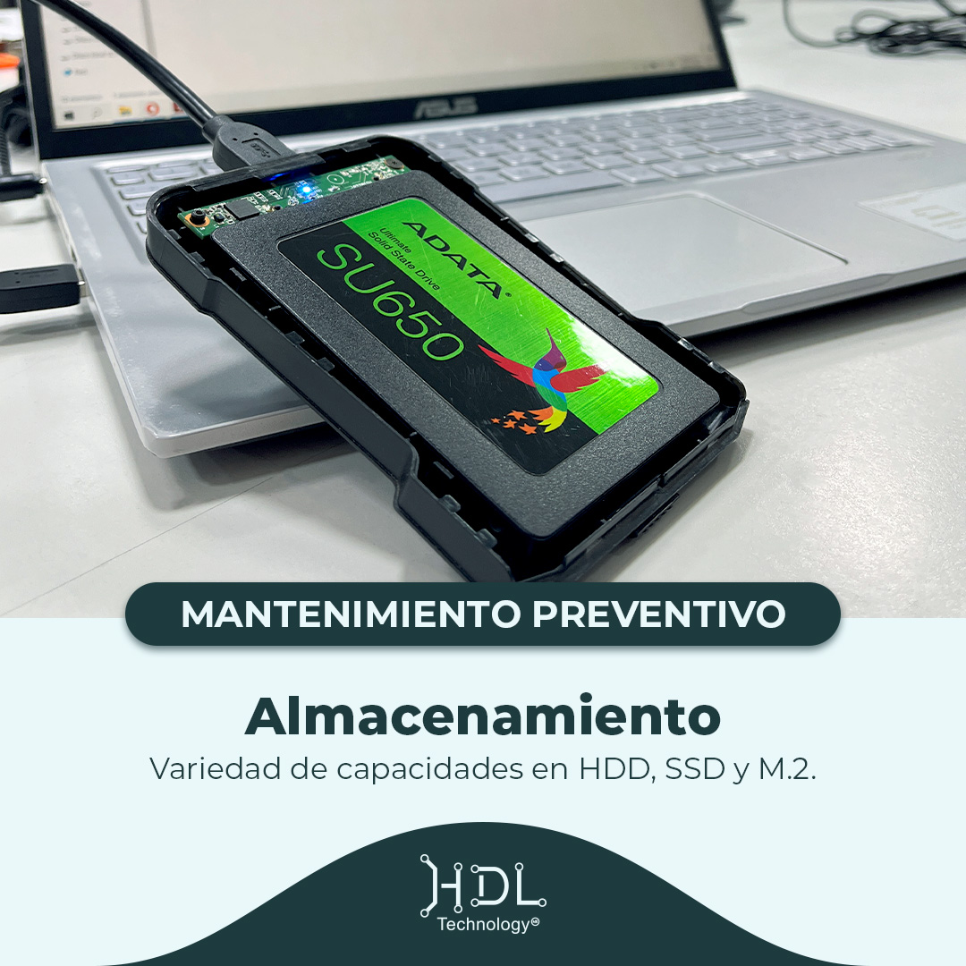 1.1 Almacenamiento